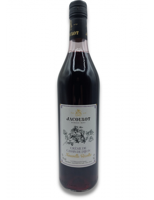 CREME DE CASSIS NOUVELLE RECOLTE 15° JACOULOT 70CL