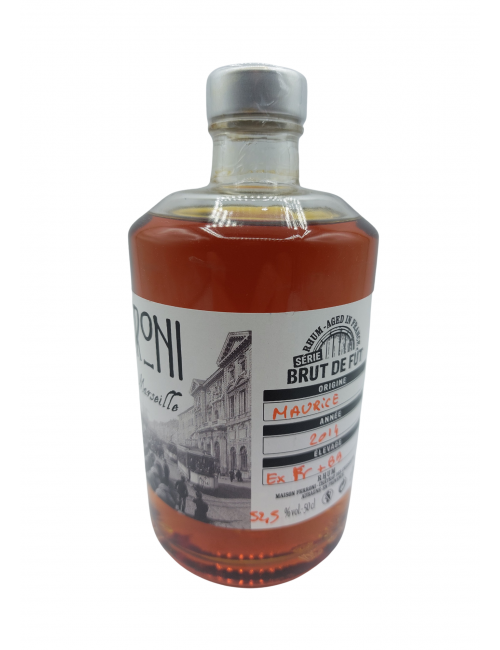 (RP) RHUM FERRONI SERIE BRUT DE FUT MAURICE  62.4°