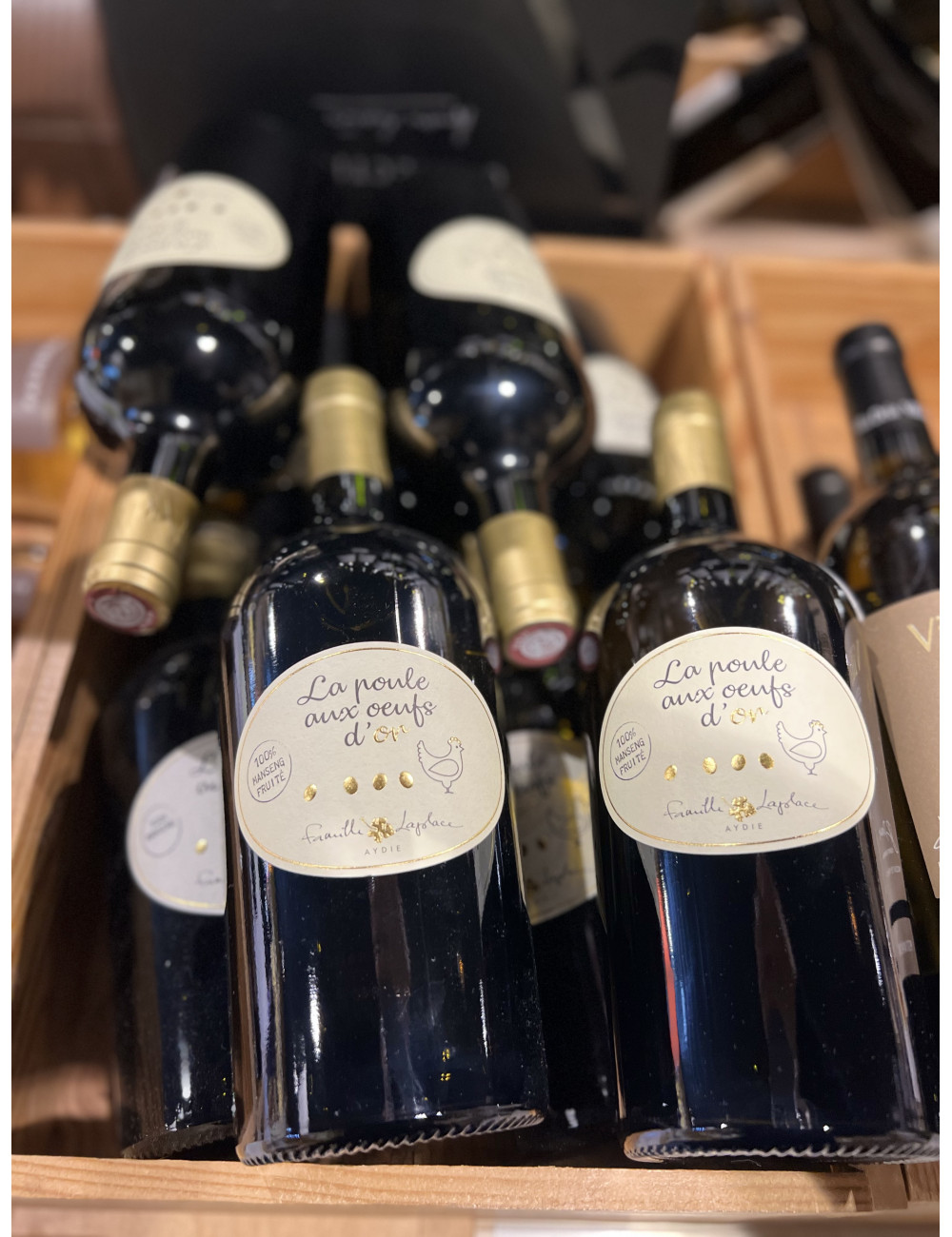 La Poule Aux Oeufs D or Vin IGP GASCOGNE POULE AUX OEUFS OR BLANC DOUX