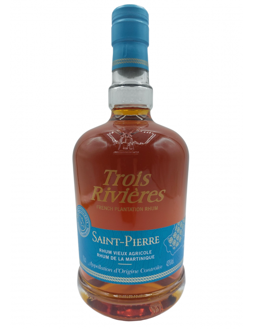 (RD) RHUM TROIS RIVIERES SAINT PIERRE 43° HORS d'AGE