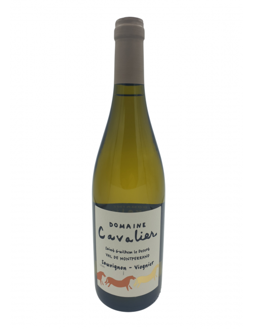 IGP ST GUILHEM LE DESERT  DOM CAVALIER BLANC BIO
