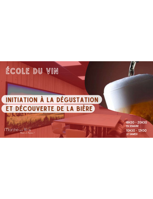 COURS DE DEGUSTATION THEME 9 MONDE DE LA BIERE