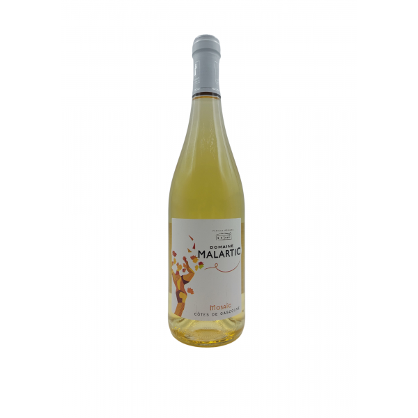 IGP COTE DE GASCOGNE BLANC MOSAIC MOELLEUX DOM MALARTIC