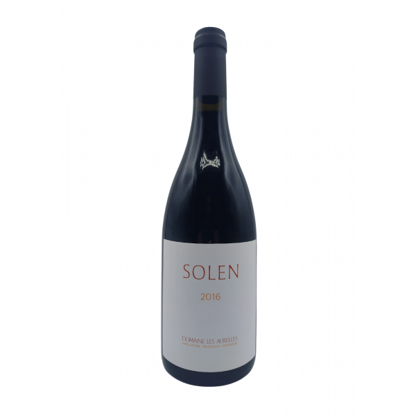 AOC ROUGE LANGUEDOC SOLEN  DOM LES AURELLES