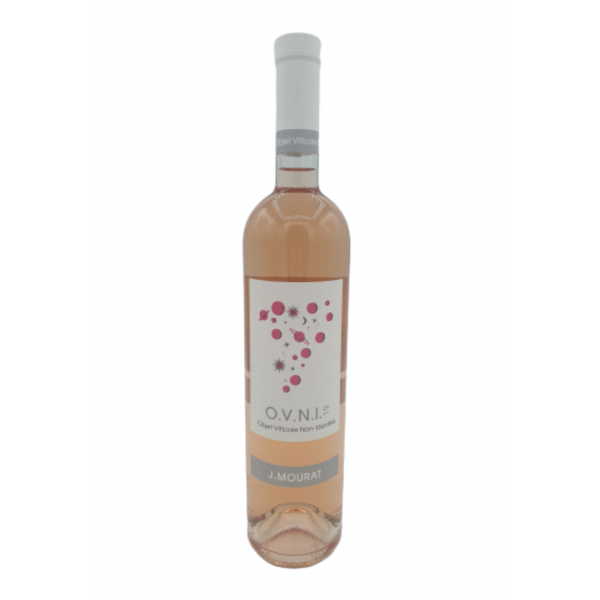 (RP)  MAGNUM VIN DE FRANCE  OVNI ROSE