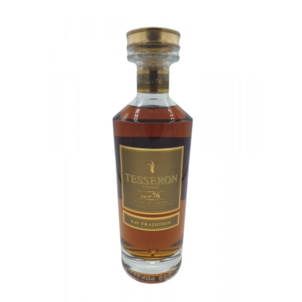 COGNAC TESSERON CARAFE LOT N°76  XO
