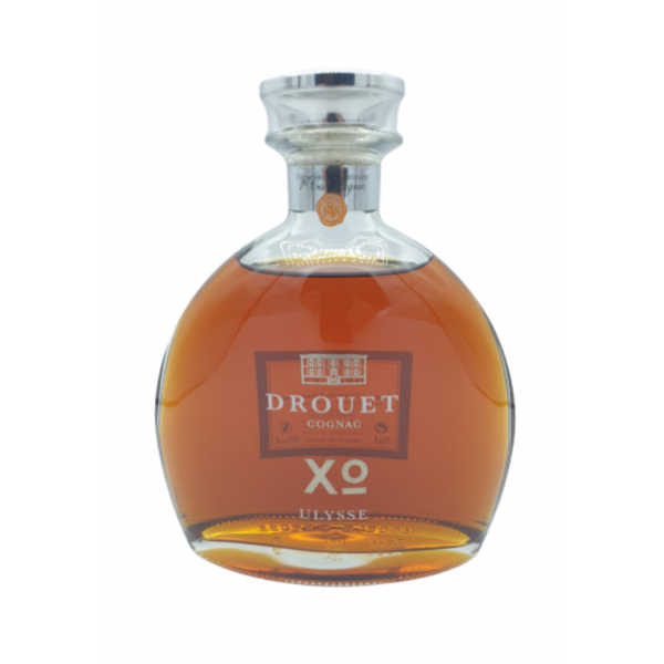 COGNAC X.O CARAFE ULYSSE DROUET "14 à 25 ans"