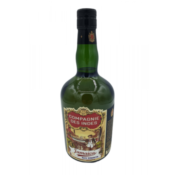 RHUM JAMAIQUE NAVY STRENGT 5 ANS  57° COMPAGNIE DS INDES