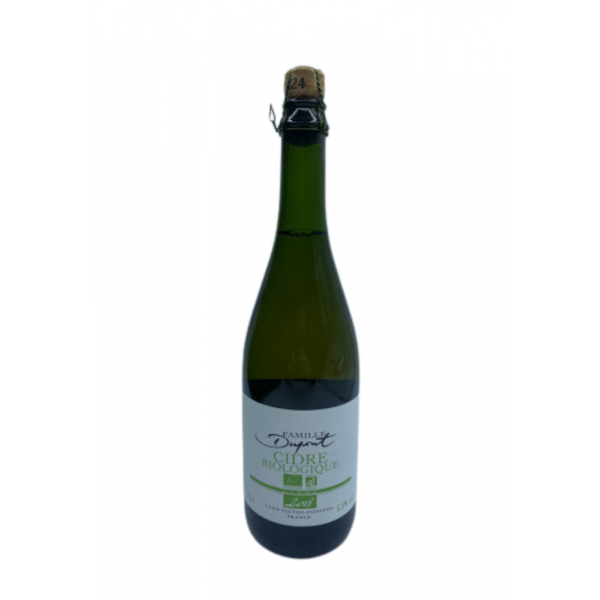 CIDRE  DUPONT  BRUT BIOLOGIQUE 75CL