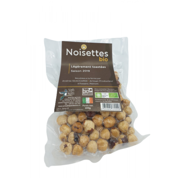(RD) NOISETTES DU PIEMONT TOASTEES ORTO 100GR BIO