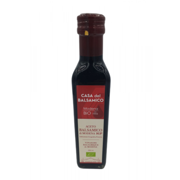 VINAIGRE BALSAMIQUE SUPERIEUR NOIR IGP BIO 250ML