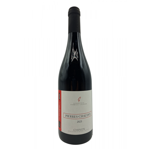 CHINON ROUGE LES PIERRES CHAUDES DOM FABRICE GASNIER BIO